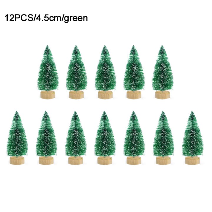 The Mini Fir Collection, Green, 4.5 in