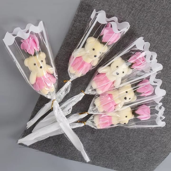 The Mini Bear Rose Bouquet