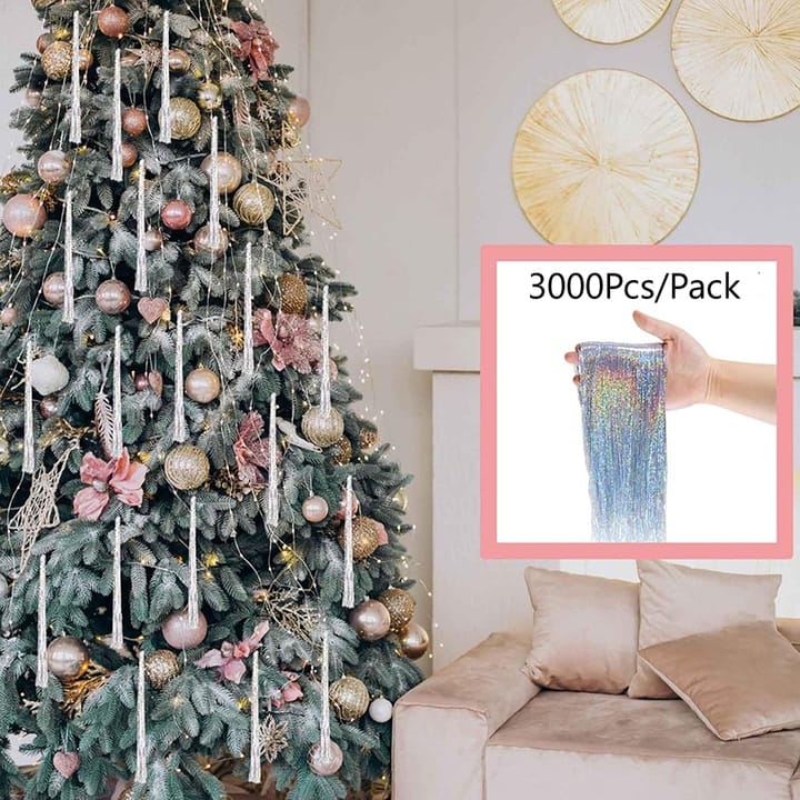 The Iridescent Fringe Garland
