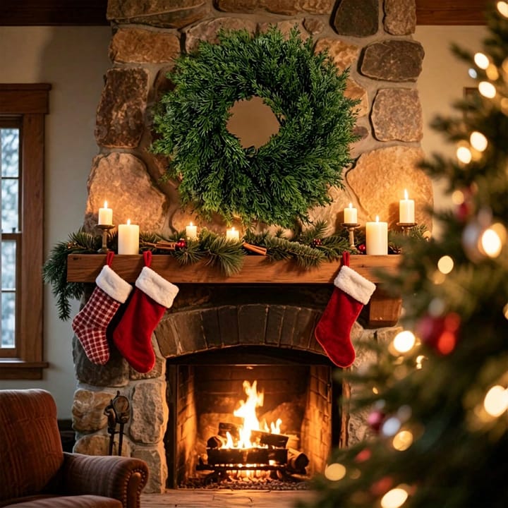The Cedar Hearth Wreath