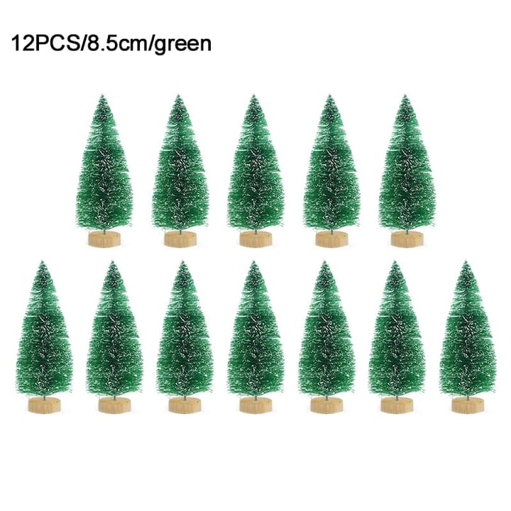 The Mini Fir Collection, Green, 8.5 in