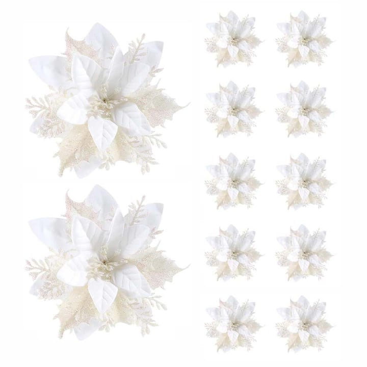 The Glitter Bloom Picks, White