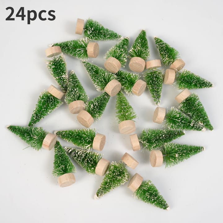 The Sisal Snow Mini Tree Pack, Grass green