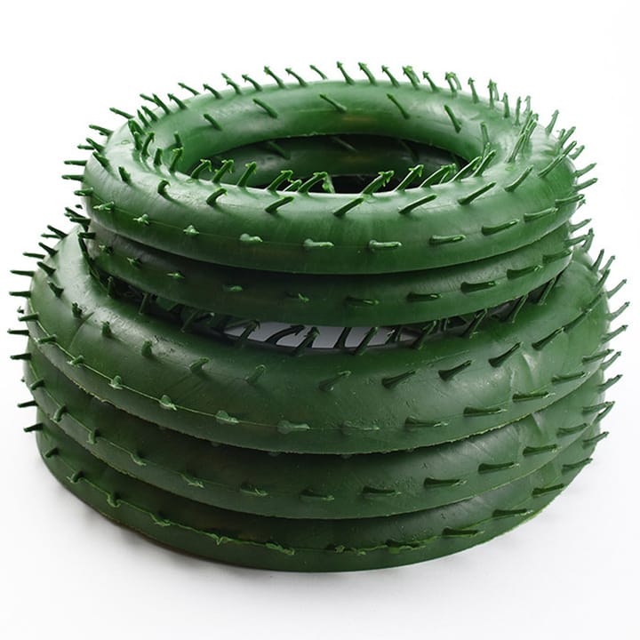The Green Spiked Wreath Frame