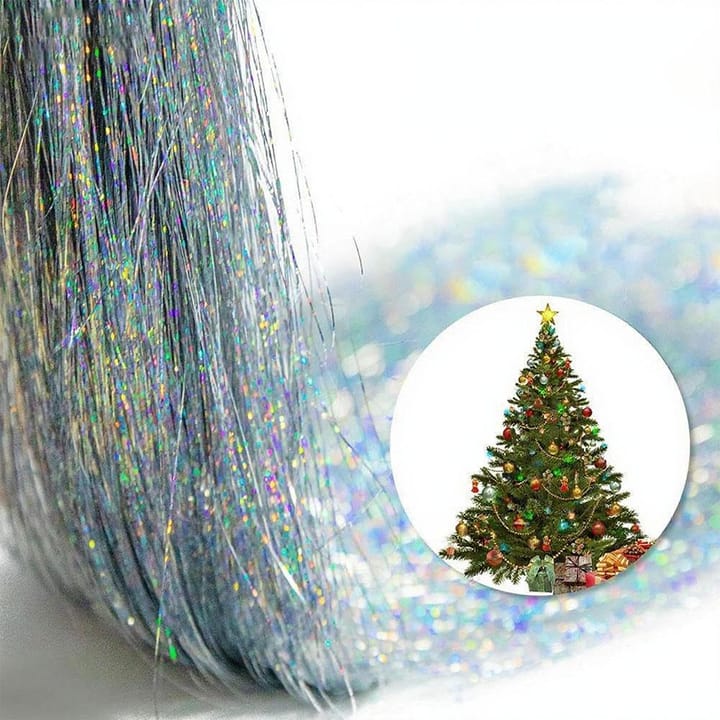 The Iridescent Tinsel Fringe Garland