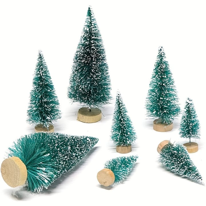 The Sisal Snow Mini Tree Pack