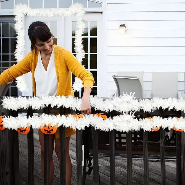 The Tinsel Cascade Garland