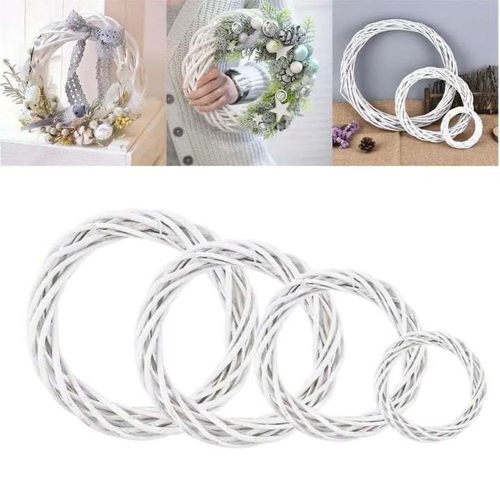 The Blank Wicker Wreath Base