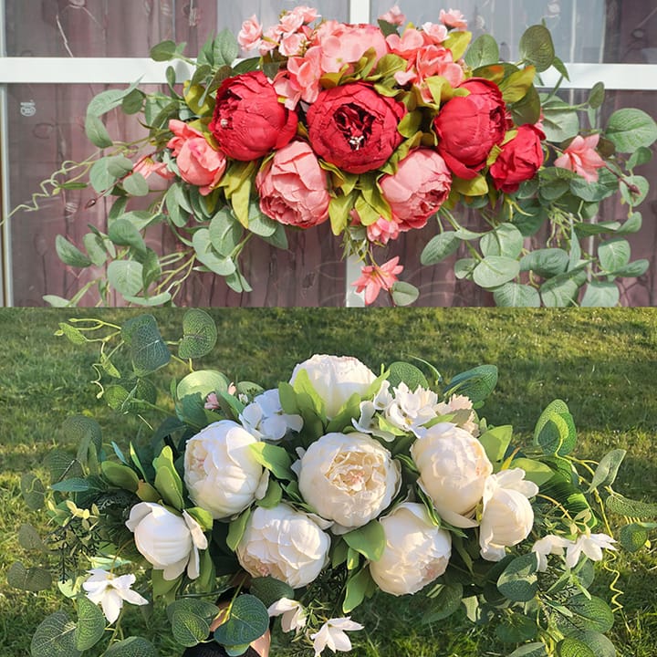 The Bendable Silk Flower Arch