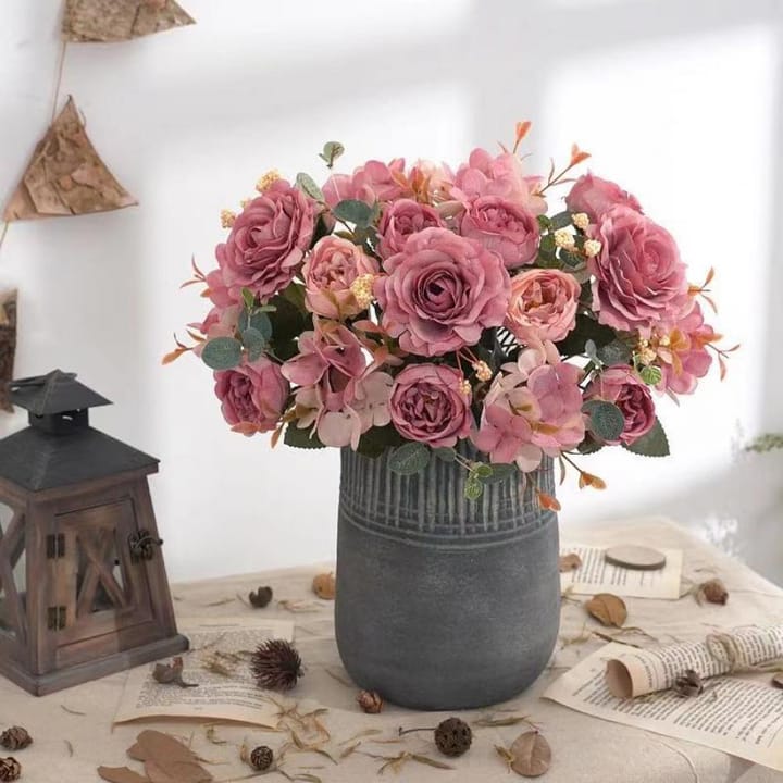 The Silk Rose Hydrangea Bouquet