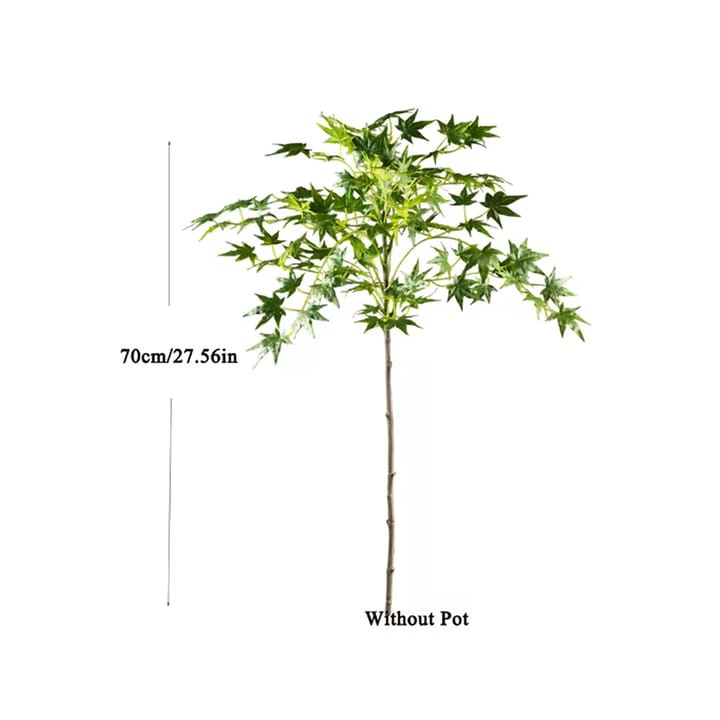 The Maple Floor Tree, Green, 27.5 in
