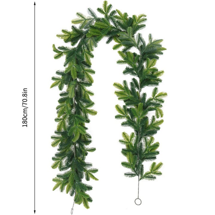 The Cedar Line Garland, Flat pine needles
