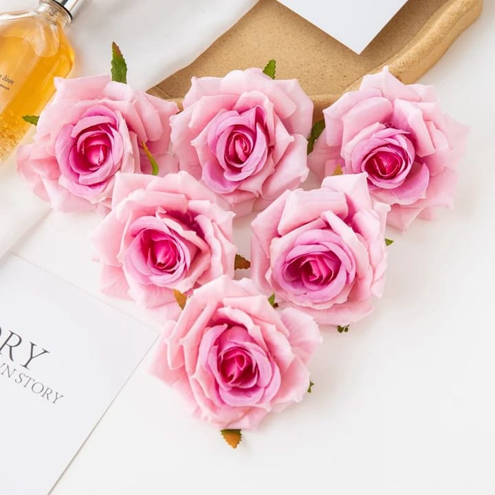 The Silk Rose Head Set, Dusty purple