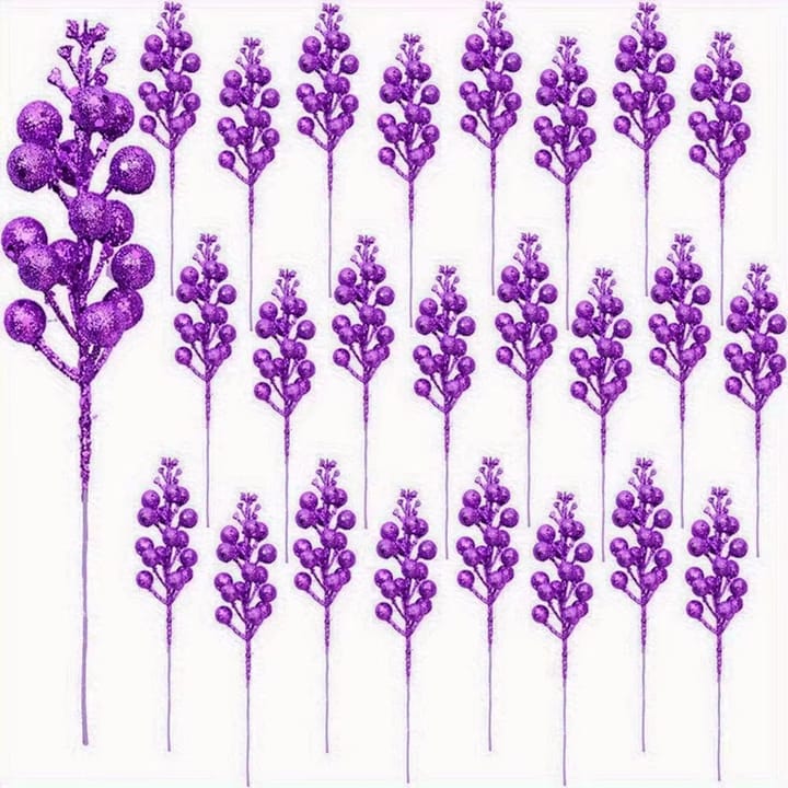 The Gilded Berry Stem, Purple
