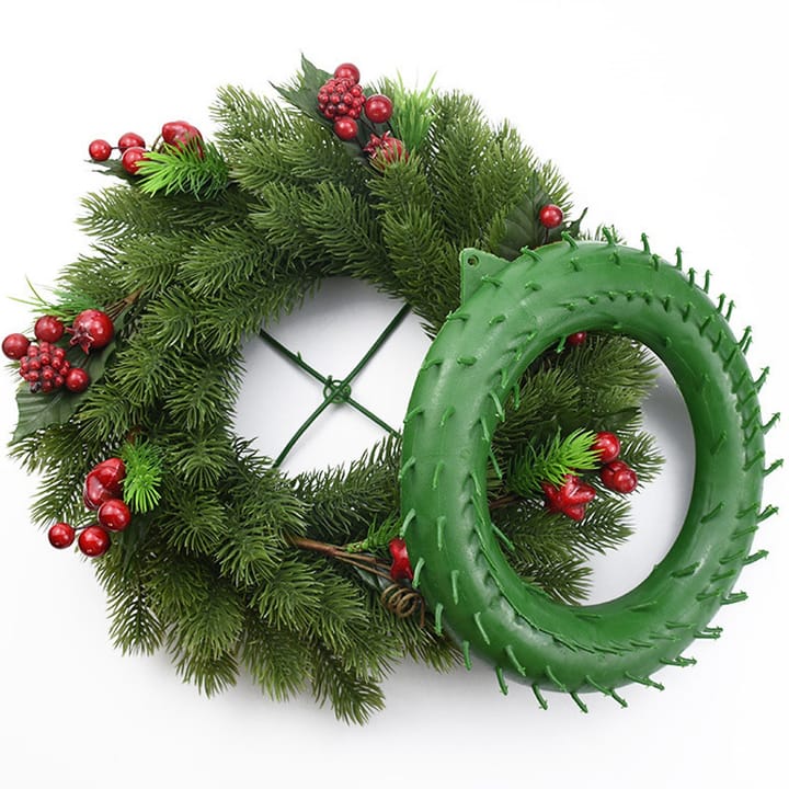 The Green Spiked Wreath Frame