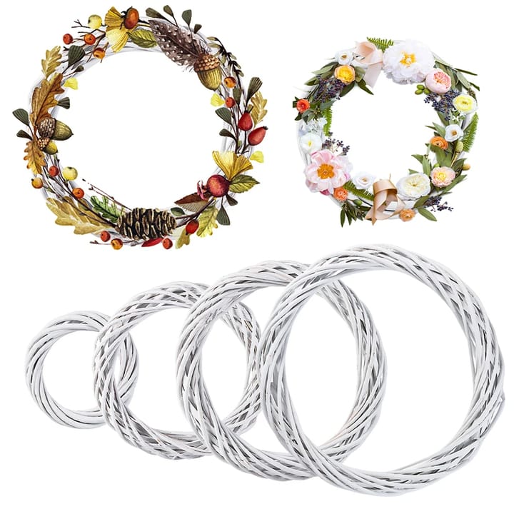 The Blank Wicker Wreath Base