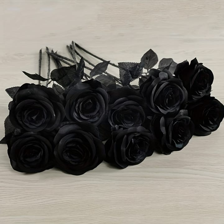 The Midnight Rose Stems