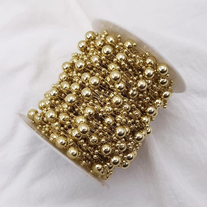 The Pearl Cascade Garland Roll, Gold