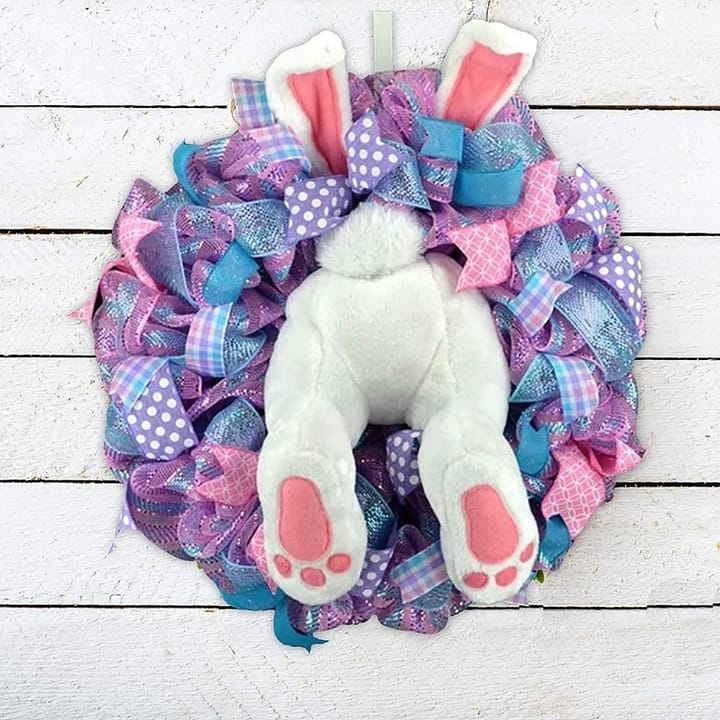 The Easter Bunny Door Wreath