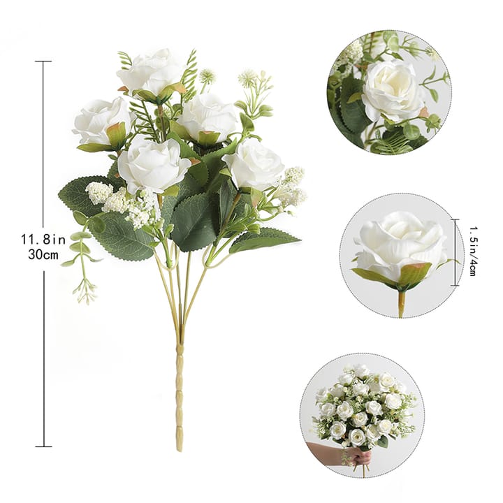 The Silk Rose Stem Set