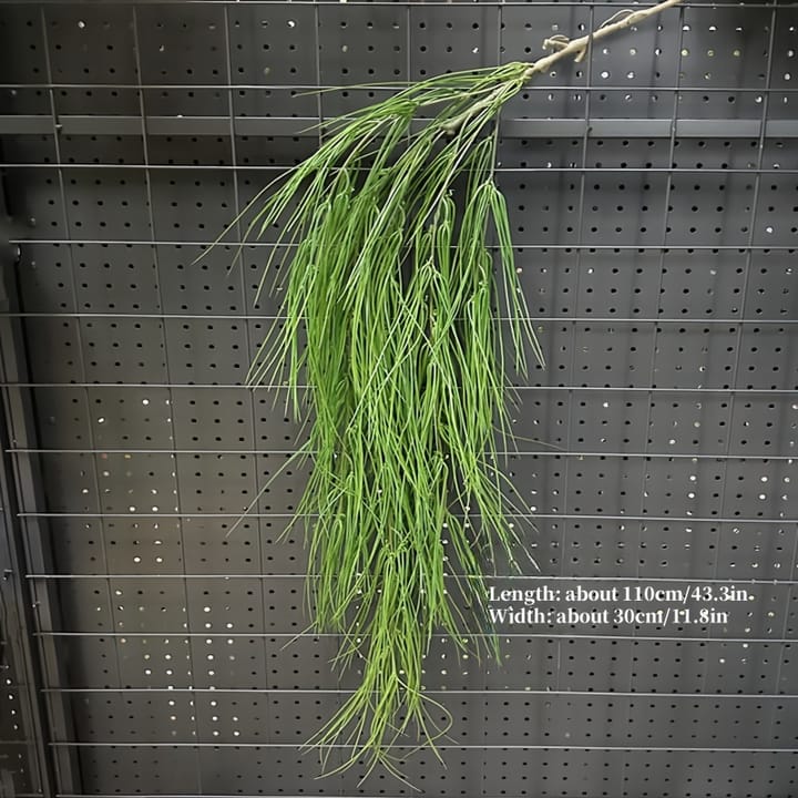The Cascading Fern Vine, Green pine needles
