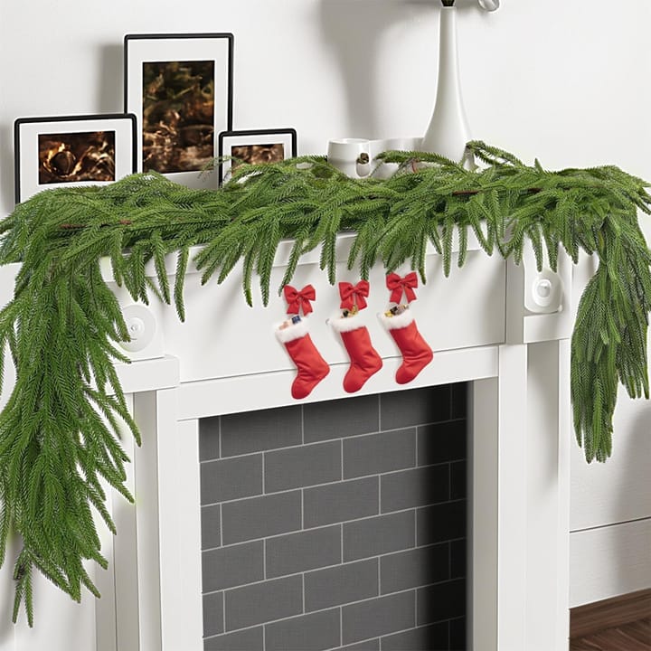 The Bendable Pine Christmas Garland