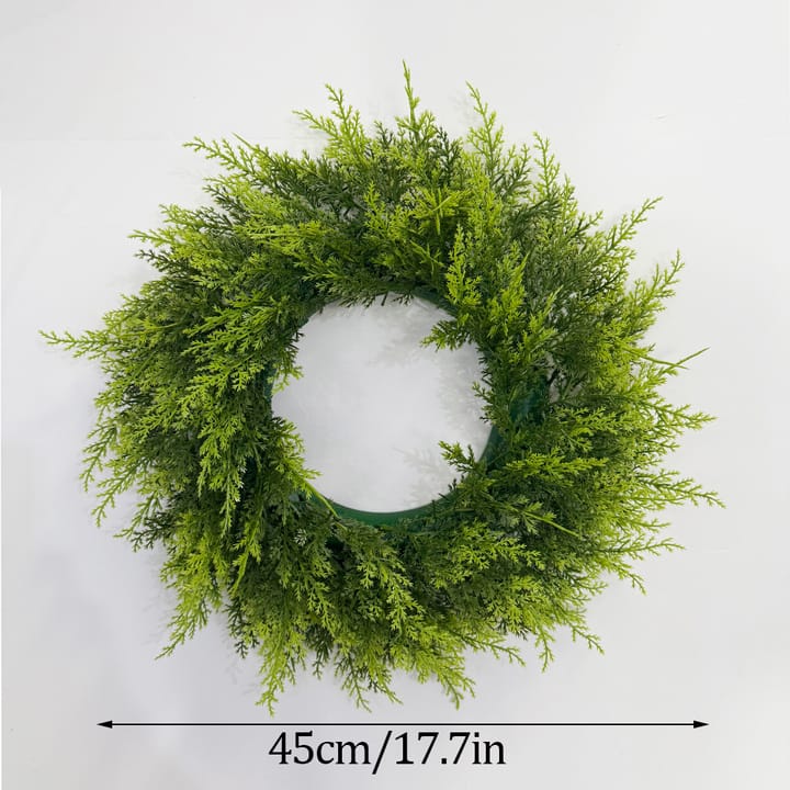 The Quiet Pine Wreath, 17.7 in