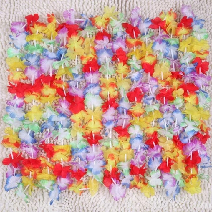 The Hawaiian Flower Garland Wreath