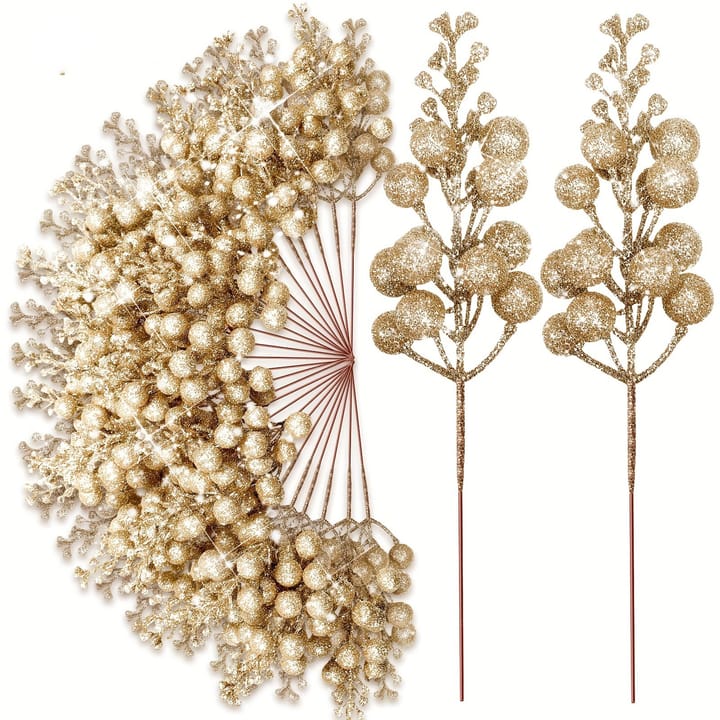 The Gilded Berry Stem, Champagne gold