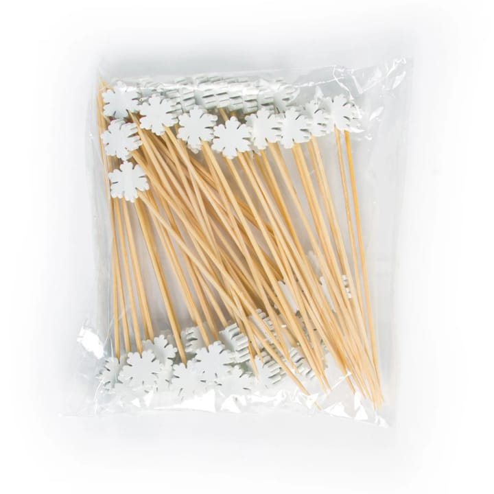 The Festive Table Pick Set, White snowflake