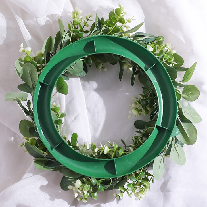 The Eucalyptus Snow Wreath