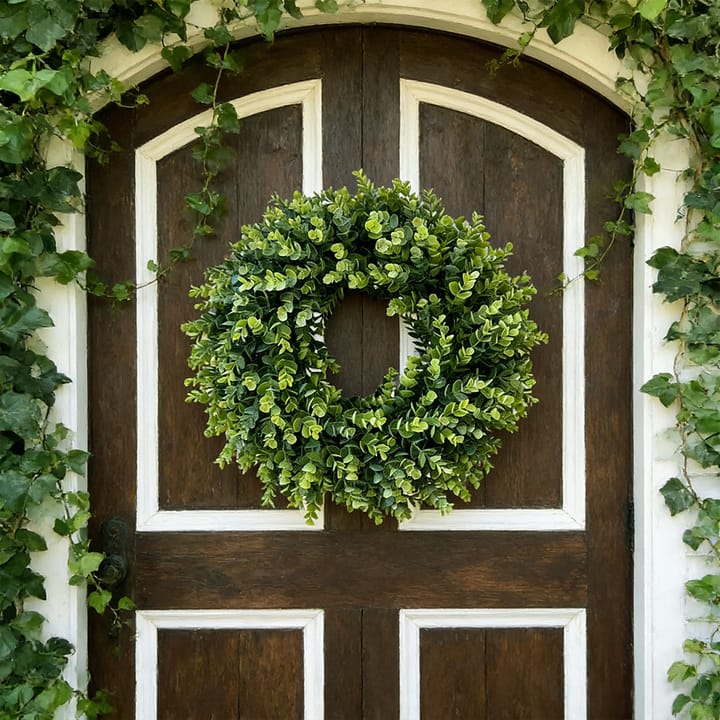 The Eucalyptus Door Wreath
