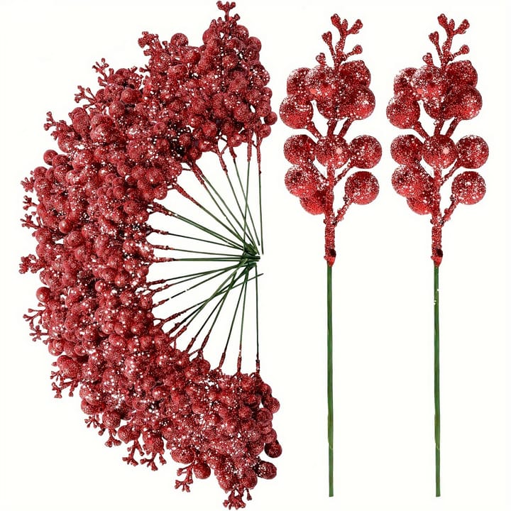The Gilded Berry Stem, Red