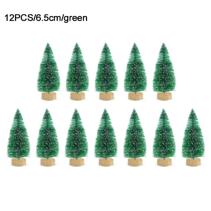 The Mini Fir Collection, Green, 6.5 in