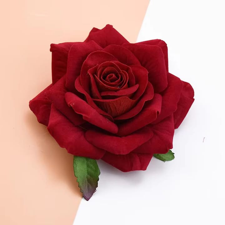 The Velvet Rose Head, Dark red