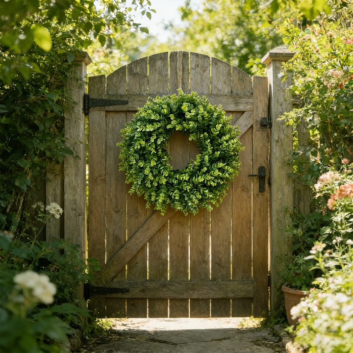 The Eucalyptus Door Wreath