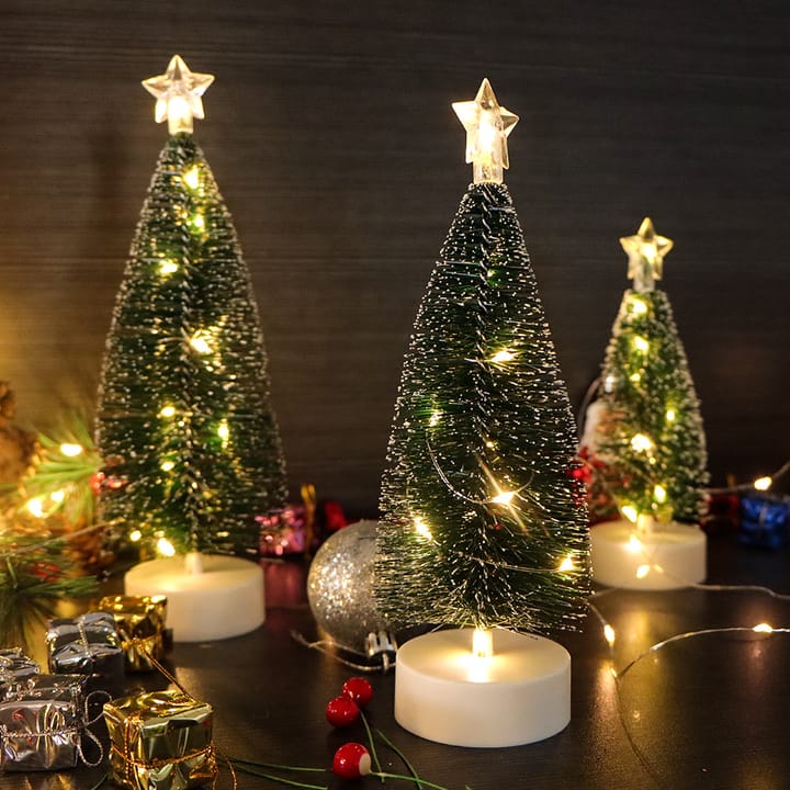 The Glow Star Mini Tree, Warm white lights, 1 tree