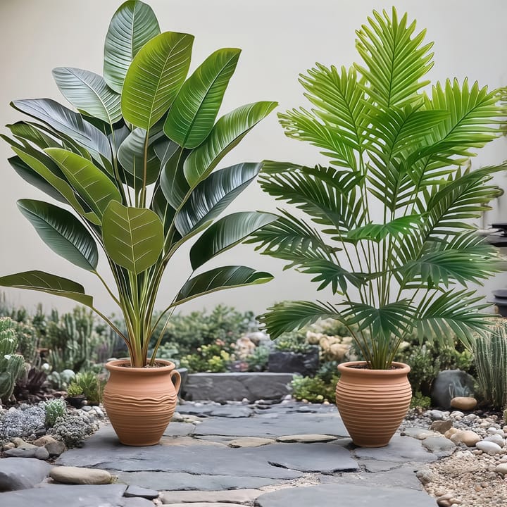 The Palm and Banana Duo