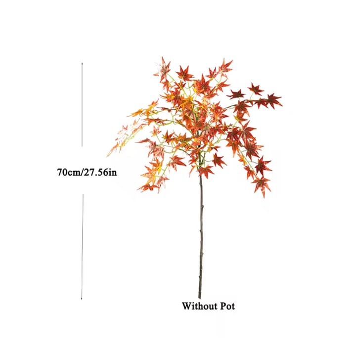 The Maple Floor Tree, Red, 27.5 in