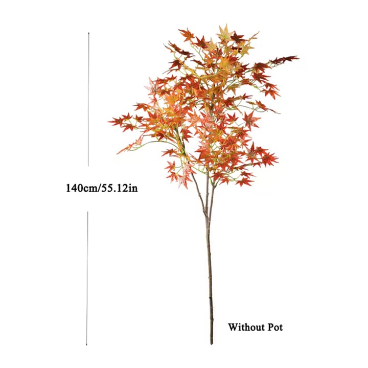 The Maple Floor Tree, Red, 55 in