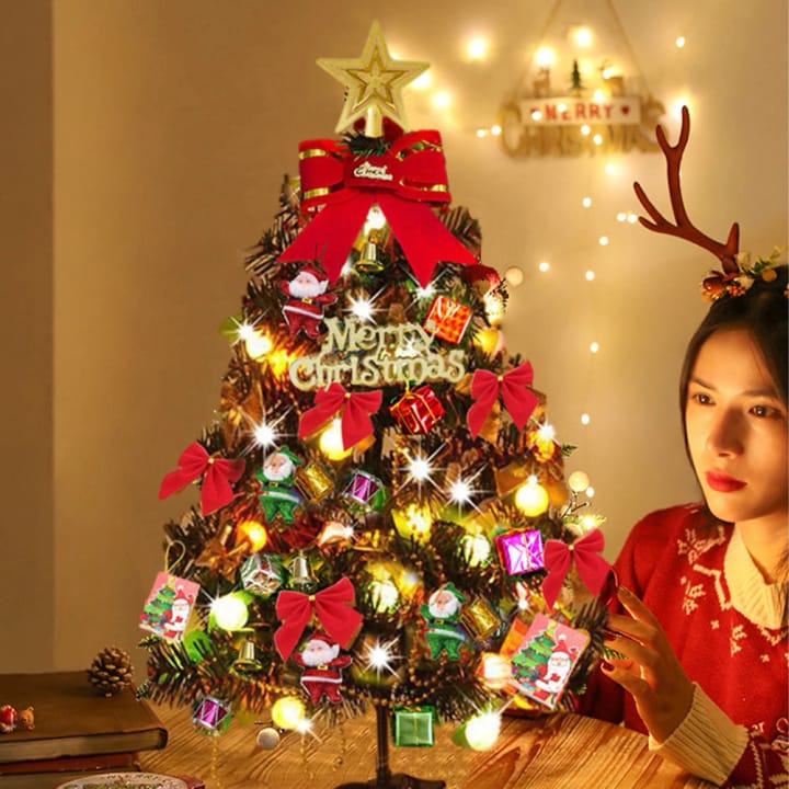 The Mini Lit Christmas Tree