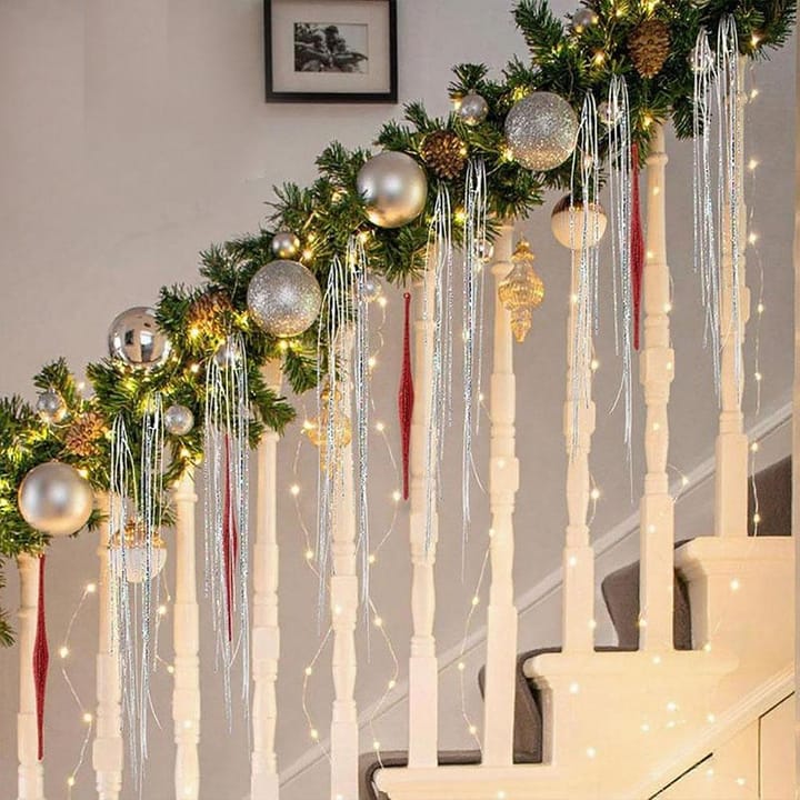 The Iridescent Tinsel Fringe Garland