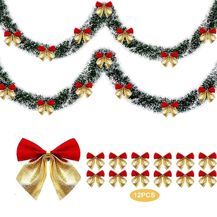 The Snowflocked Tinsel Garland