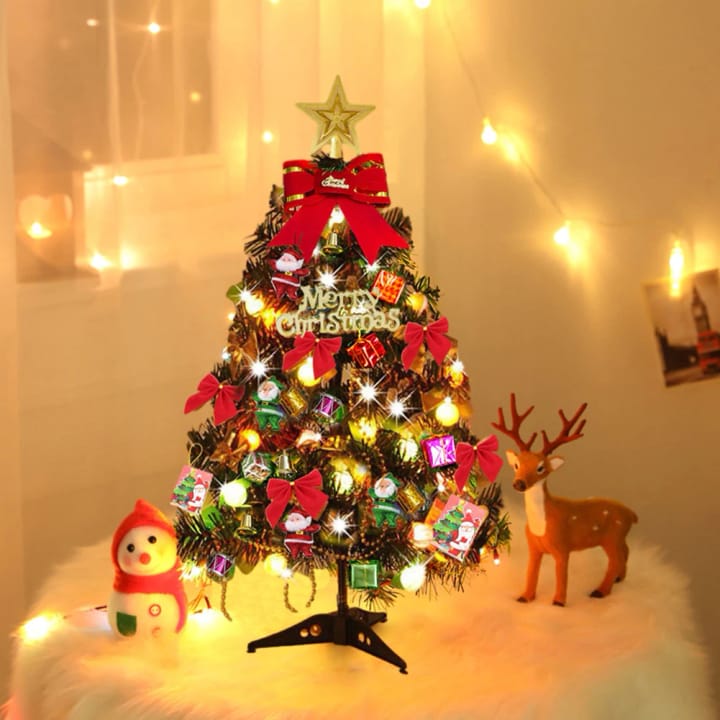 The Mini Lit Christmas Tree