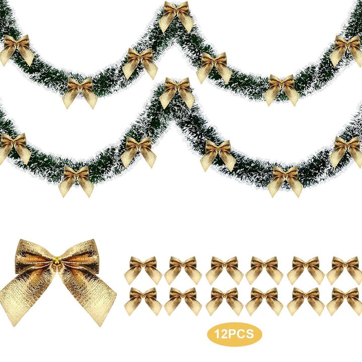 The Snowflocked Tinsel Garland