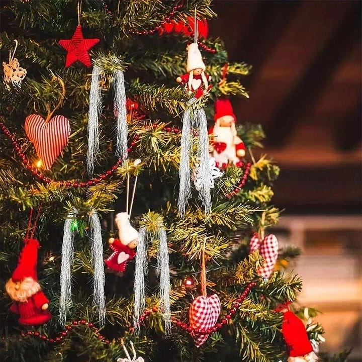 The Iridescent Tinsel Fringe Garland