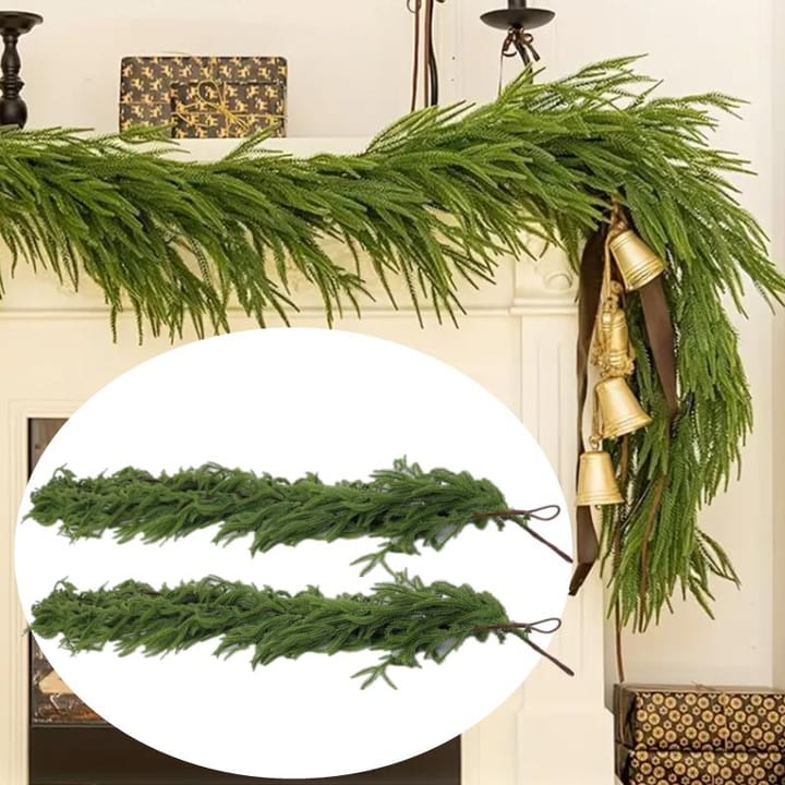 The Bendable Pine Christmas Garland