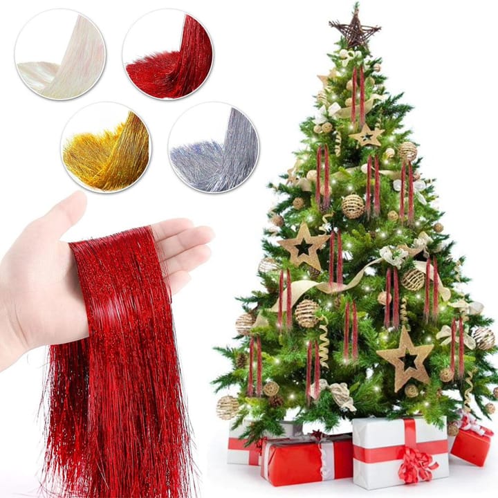 The Iridescent Tinsel Fringe Garland