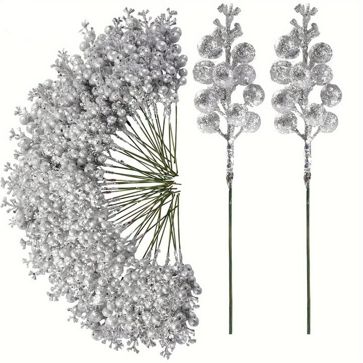 The Gilded Berry Stem, Silver