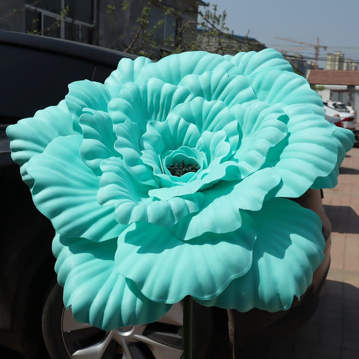 The Grand Peony Bloom, Light blue